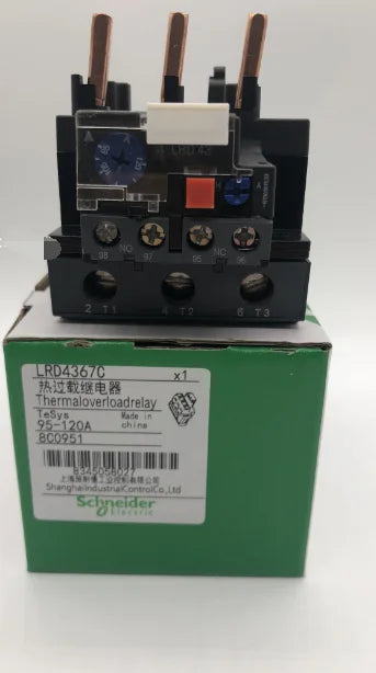 New Schneider LRD4367C 95-120A Thermal overload relay free shipping