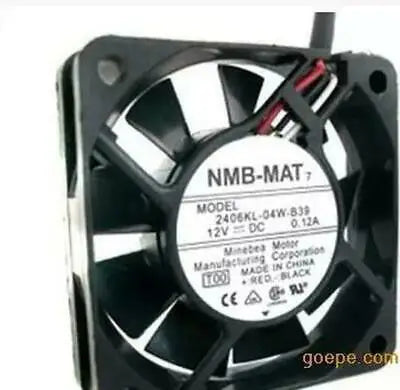1pc new NMB 6015 6CM 12V 0.12A 2406KL-04W-B39