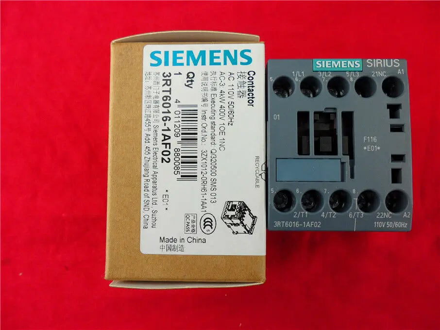 1pc     Siemens  3RT6016-1AF02  AC110V  Ac contactor  free shipping
