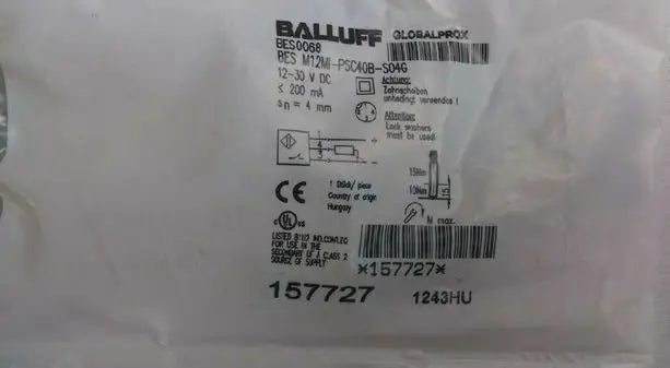 BES M12MI-PSC40B-S04G 12-30VDC 1PCS New BALLUFF sensor free shipping