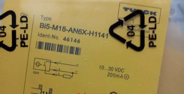 1PC New in box Turck Proximity Sensor BI5-M18-AN6X-H1141 free shipping