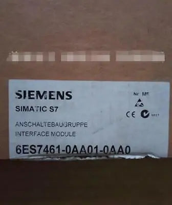 1PC Siemens NEW IN BOX 6ES7461-0AA01-0AA0 6ES7 461-0AA01-0AA0 FREE SHIPING