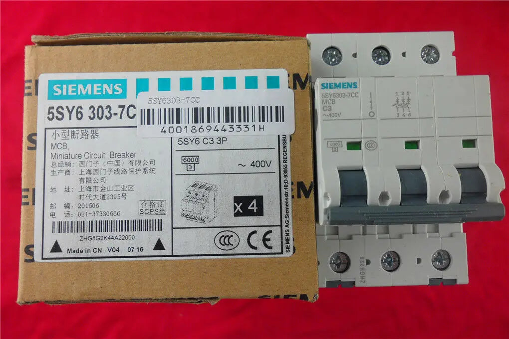 New Siemens 5SY6303-7CC circuit breaker free shipping