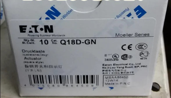 1PC  NEW   EATON  MOELLER  Q18D-GN   free shipping