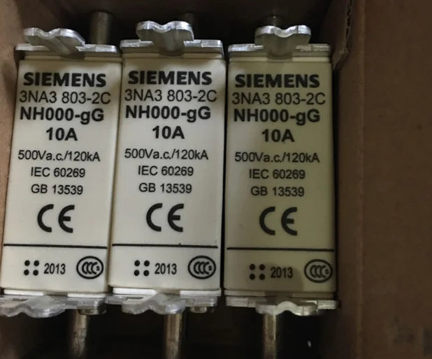 New Siemens 3NA3803-2C NH000 10A fuse free shipping