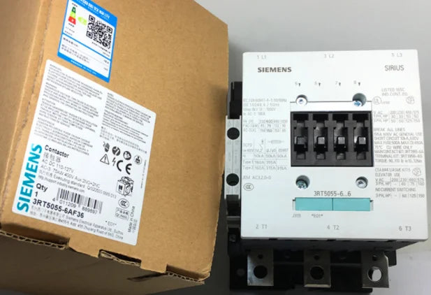 New Siemens 3RT5055-6AF36 Ac contactor free shipping