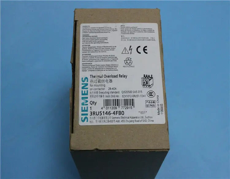 1pc      Siemens   3RU5146-4FB0  28-40A  Thermal relay  free shipping