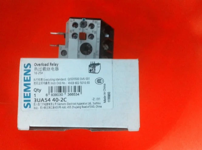 3UA5440-2C 3UA54 40-2C 1PC NEW SIEMENS Thermal Overload Relay 16-25A free ship