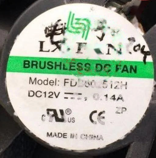 1pc new fan FDB602512H DC12V 0.14A LX-FAN 60*60*25MM freeship