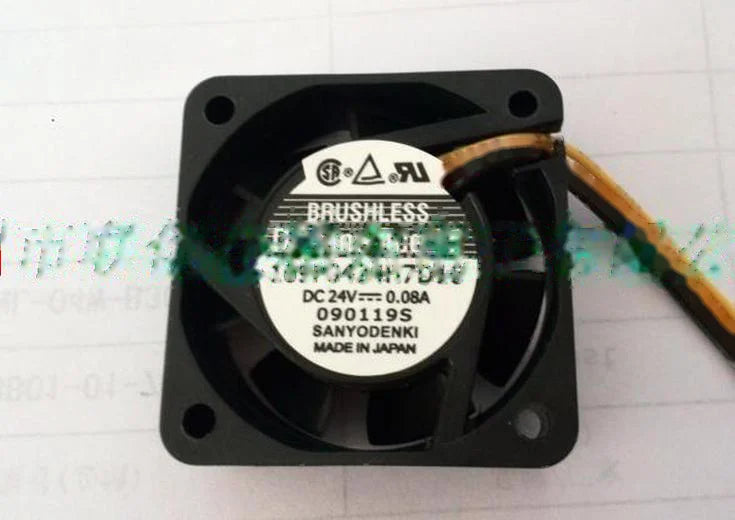 1pc new fan 109P0424H7D16 DC24V 0.08A SANYO 40*40*15 freeship