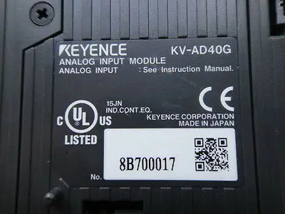 KV-AD40G KVAD40G 1PCS Used Keyence PLC Tested