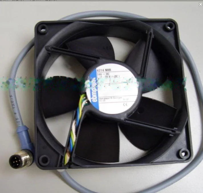 1pc new fan 4314NHR 24VDC ebmpapst 120*120*32MM freeship