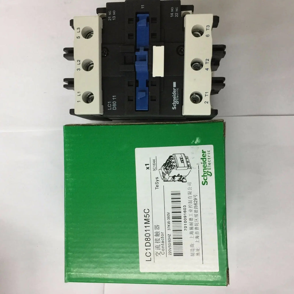 New Schneider LC1-D8011M5C LC1D8011M5C AC220V Ac contactor free shipping
