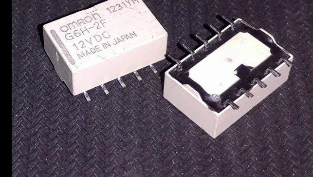 New  Omron Relays G6H-2F-DC12V G6H-2F 12VDC  free shipping