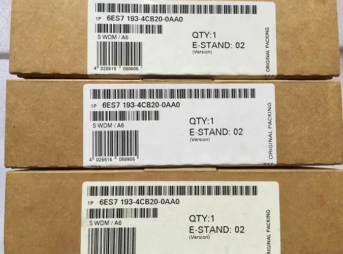 1PC 6ES7193-4CB20-0AA0 6ES7 193-4CB20-0AA0 NEW Siemens Terminal Module free ship