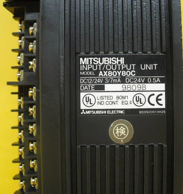 New MITSUBISHI PLC AX80Y80C Input/Output Unit free shipping