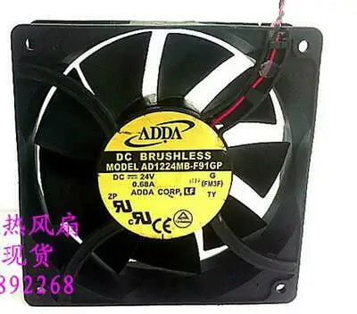 1pc new ADDA AD1224MB-F91GP 12038 24V 0.68A
