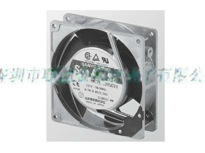 1pc new fan 109S093 115V SANYO 8/7W 92*92*25MM freeship