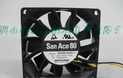 1pc fan new 9GV0812P4K03 9GV0812K4011 9GV0612P1M03 12V SANYO