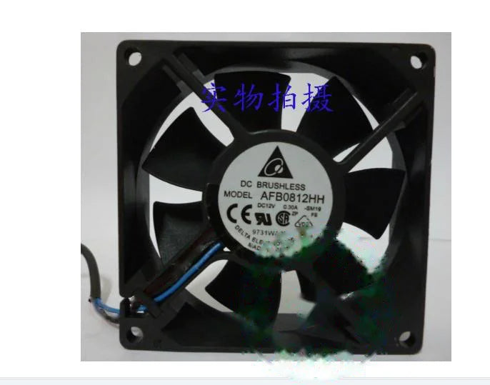1pc new fan AFB0812HH DC12V 0.30A DELTA 80*80*25 ROO freeship