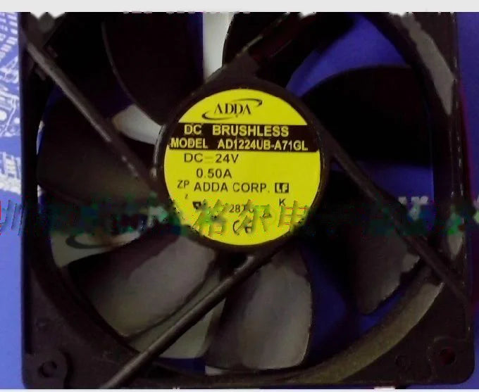 1pc new fan AD1224UB-A71GL ADDA 24V 0.25A 2 120*120*25 freeship