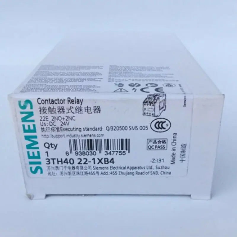 New Siemens 3TH4022-1XB4 3TH40 22-1XB4 Contactor relay free shipping