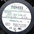 1pc new fan 06025SA-24N-AT 24V 0.11A NMB 60*60*25 freeship