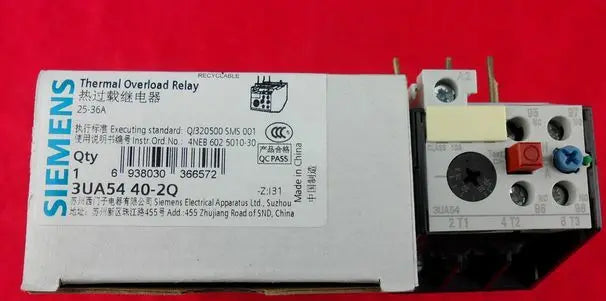 3UA5440-2Q 25-36A 3UA54 40-2Q New SIEMENS Thermal Overload Relay free shipping