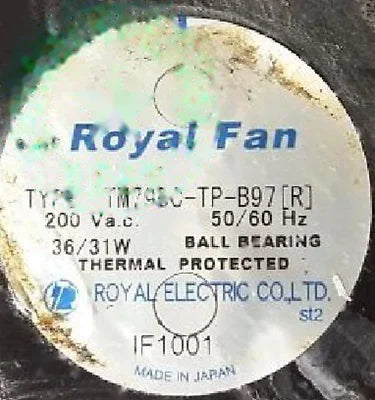 1pc fan new TM795C-TP-B97{R} TM795C-TP-B97 ROYAL 200V 36/31W