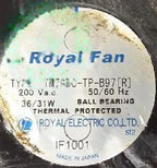 1pc fan new TM795C-TP-B97{R} TM795C-TP-B97 ROYAL 200V 36/31W