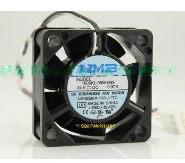 1pc new fan 1606KL-05W-B49 24V 0.07A NMB 40*40*15 freeship