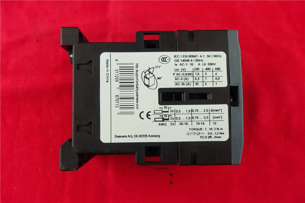 1pc      Siemens  3RT6015-1AN22  AC220V  contactor  free shipping