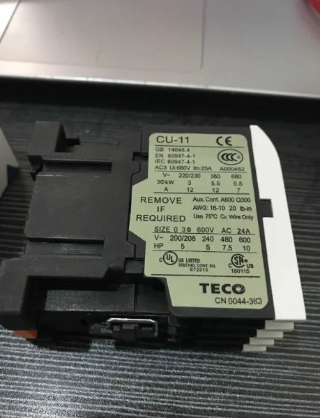 New  TECO CU-11  220V  Ac contactor  free shipping