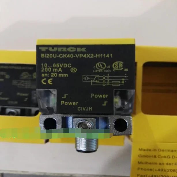 New TURCK BI20U-CK40-VP4X2-H1141 Proximity switch sensor free shipping