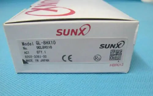 New  SUNX  Sensor GL-8HX10   free shipping