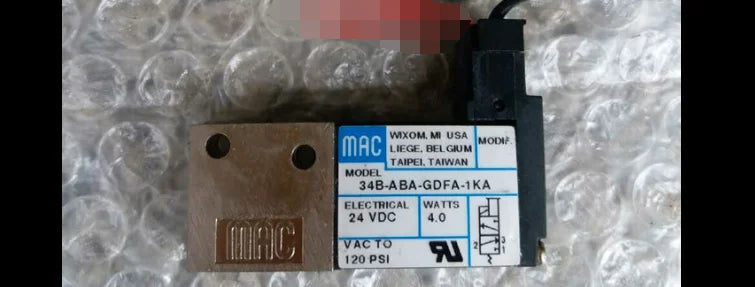 1PC Used MAC 34B-ABA-GDFA-1KA free shipping