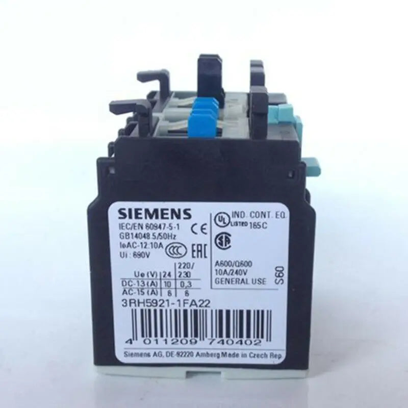 1pc     Siemens   3RH5921-1FA22  Auxiliary contact  free shipping
