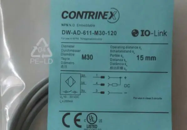 DW-AD-611-M30-120 DWAD611M30120 Contrinex NEW IN BOX