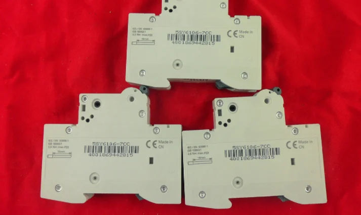 1pc      Siemens  5SY6106-7CC  1P  6A  circuit  breaker   free shipping
