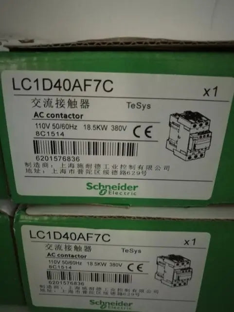LC1D40F7C 110VAC 1PC New Schneider r free shipping