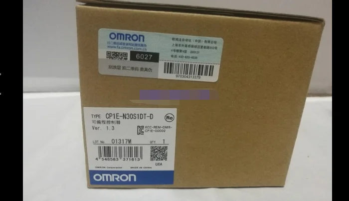 New Omron CP1E-N30S1DT-D programmable controller free shipping