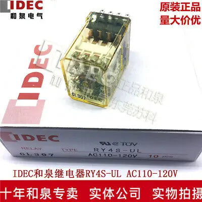 1pc new RY4S-UL-AC110-120V IDEC