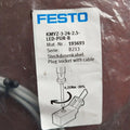 New FESTO KMYZ-3-24-2,5-LED-PUR-B 193693 free shipping