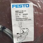 New FESTO KMYZ-3-24-2,5-LED-PUR-B 193693 free shipping