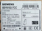 New Siemens 5SY6102-7CC circuit breaker free shipping