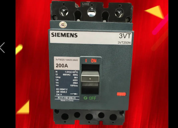 1pc      Siemens  3VT8320-1AA03-0AA0  200A  circuit breaker  free shipping