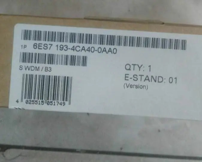 6ES7 193-4CA40-0AA0 6ES7193-4CA40-0AA0 1PC NEW Siemens module free shipping