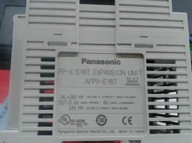 AFPX-E16T FP-X E16T 1PCS NEW Panasonic PLC Expansion Unit free shipping