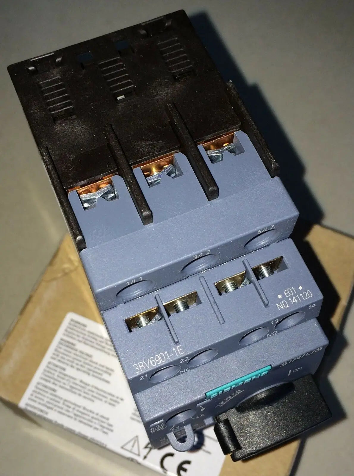 1pc      Siemens  3RV6011-1GA15  4.5-6.3A  circuit breaker   free shipping
