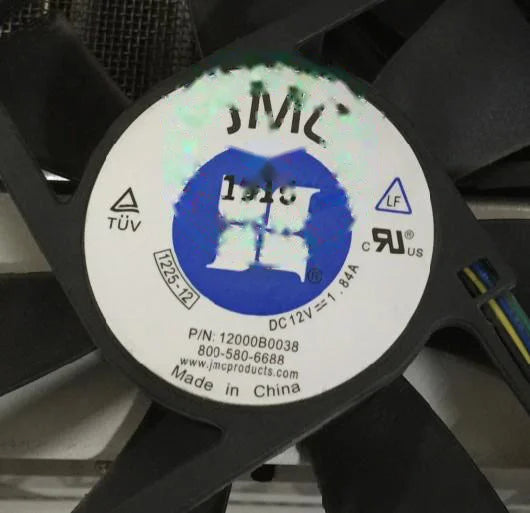 1pc new fan 1225-12 DC12V 1.84A JMC 120*120*25 freeship